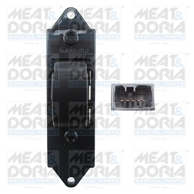 Switch, window regulator